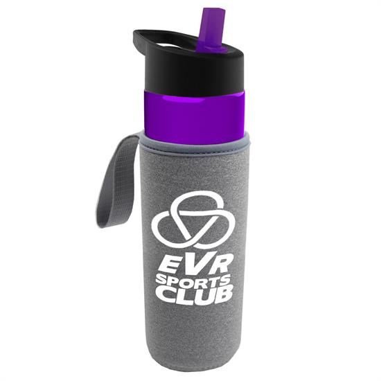 BCTRB24H - The Wave - 24 oz. Tritan™ Bottle with Flip straw lid and Insulator Caddy